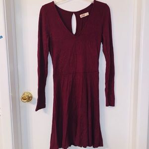 Maroon Dress